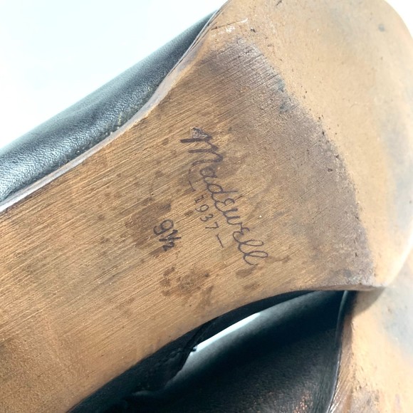 Madewell The‎ Billie Boot Leather Ankle Bootie Women's Sz 9.5 - Picture 9 of 9